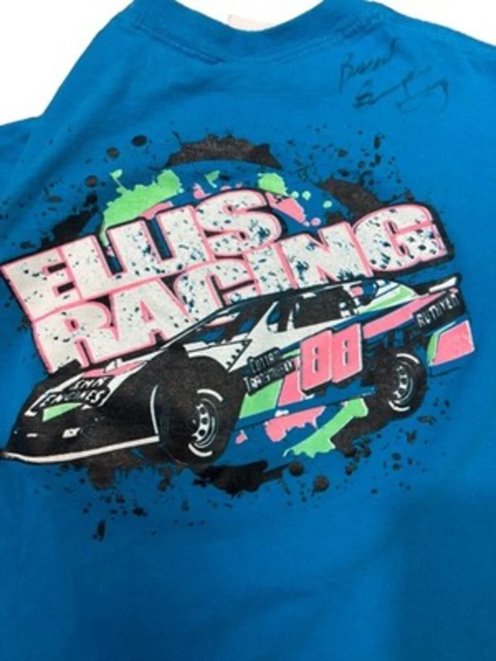 Ellis Racing Autographed Youth Small Vintage